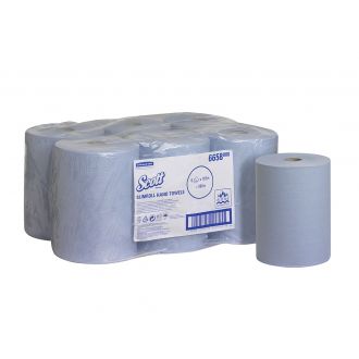 SCOTT® | Bobina secamanos azul, 165 m