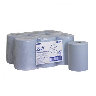 SCOTT® | Bobina secamanos azul, 165 m