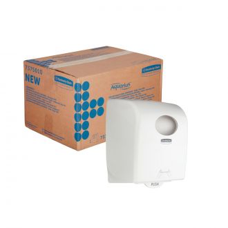 AQUARIUS™ | Dispensador de Toallas en Rollo, Blanco