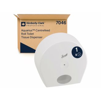 SCOTT® | Dispensador Higiénico Industrial - Blanco (cod.7046)