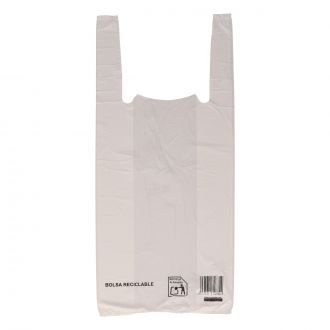 Bolsa Camiseta 30x40cm Blanca G12