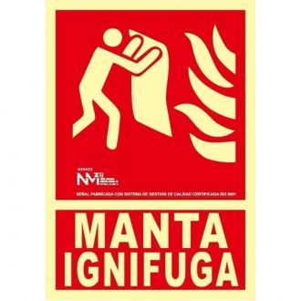 NORMALUZ® | Señal "Manta apagafuegos"