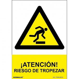 NORMALUZ® | Señal peligro "atención riesgo de tropezar"