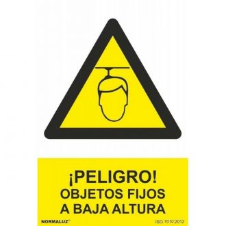 NORMALUZ® | Señal "Peligro objetos fijos a baja altura"