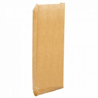 Bolsa de papel kraft bollería - 14 x 7 x 24 cm