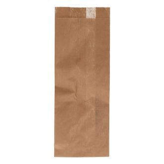 Bolsa de papel kraft bocadillo - 9 x 5 x 24 cm