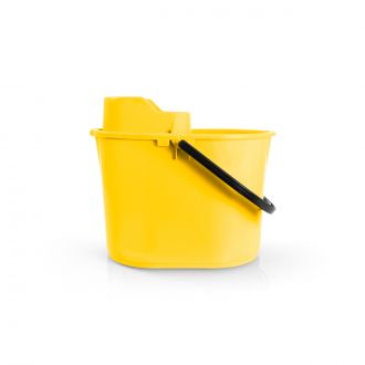TTS | Cubo Pit amarillo con escurridor - 12 L