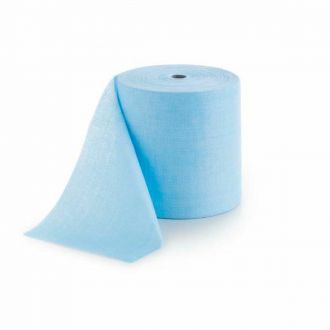 Rollo bayetas desechables azul - 33 x 33 cm
