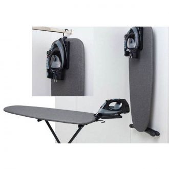 GHESSU | Tabla de planchar eco line negro - 850 x 1100 x 330 mm