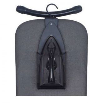 GHESSU |Organizador para tabla y plancha black line plus negro - 170 x 145 x 450 mm