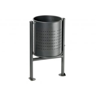 Papelera redonda para exterior - 60 L