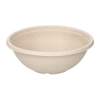 Bowl de fibra marrón - 350 ml
