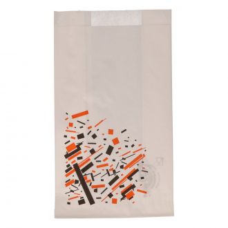 Bolsa de papel blanca - 14 x 7 x 24 cm