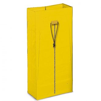 TTS | Bolsa amarilla plastificada con cremallera - 120 L
