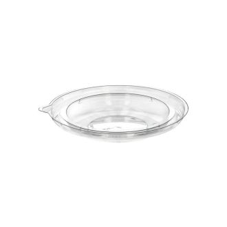 Tapa bol PET blanco - 140mm