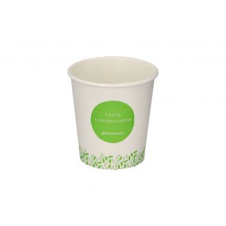 GREENSOURCE | Vaso de papel 100% compostable - 190 ml
