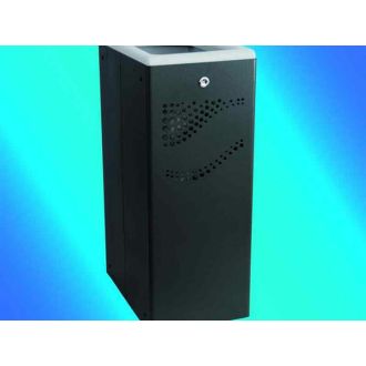 JOFEL | Papelera selectiva gris de chapa - 40L