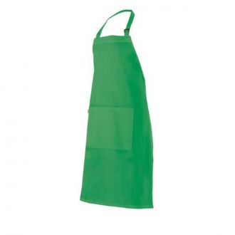 VELILLA | Delantal peto verde - Talla única