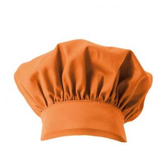 VELILLA | Gorro cocina francés naranja - Talla única