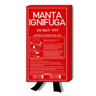 MARCA | Manta ignífuga apaga fuegos - Talla L - (1,20 x 1,80 m)