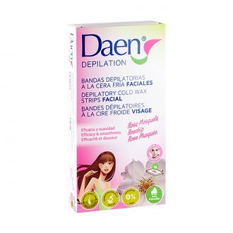 DAEN® | Bandas depilatorias faciales