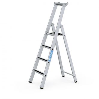 Escalera tijera 4 peldaños - 1,57 x 0,46 x 0,11 m