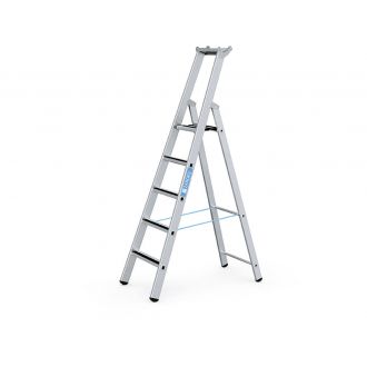 Escalera tijera 5 peldaños - 1,80 x 0,50 x 0,11 m