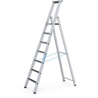 Escalera tijera 7 peldaños - 2,26 x 0,57 x 0,11 m