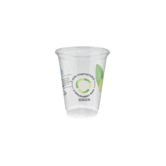 Vaso PLA compostable transparente - 350 ml