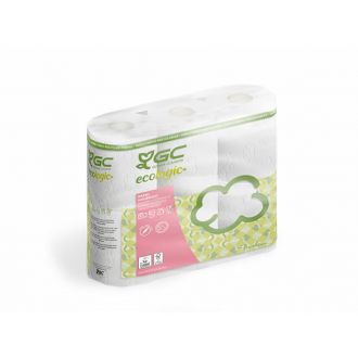 GC | Papel higiénico Doméstico - 2 capas - Celulosa reciclada