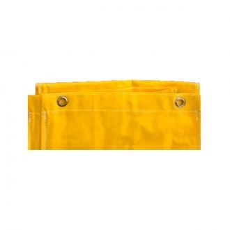 Bolsa de lona para carro amarilla - 81 x 38 x 27 cm