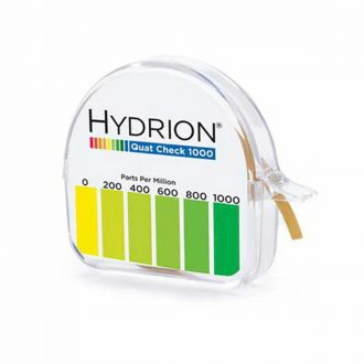 ECOLAB | Tiras amonio hydrion quat check (0 - 1000 ppm)
