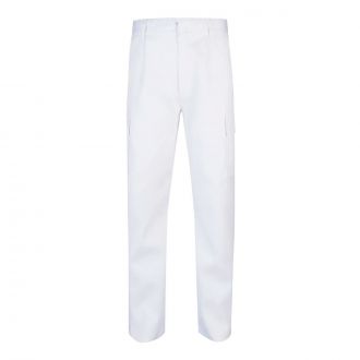 VELILLA | Pantalón multibolsillos blanco - Talla 40