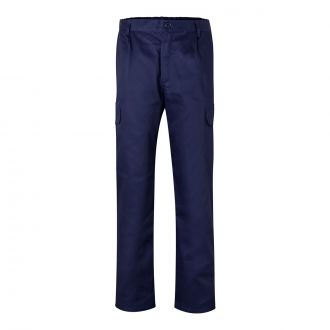 VELILLA | Pantalón forrado azul - Talla 40