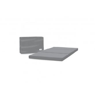 Colchón cuna para viaje gris