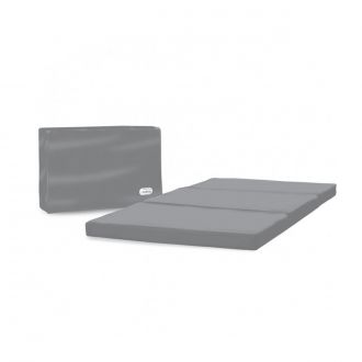 Colchón cuna para viaje gris