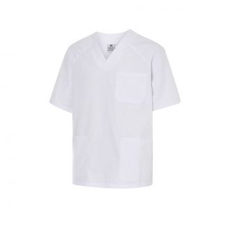 MONZA | Casaca cuello v blanco - Talla XXL