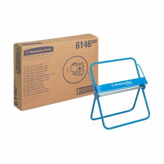 Kimberly-Clark Professional™ | Dispensador de Paños en Bobinas, para montaje en pared o de pie, azul