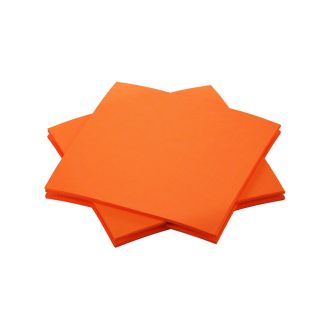 DUNI | Servilleta Dunisoft® 20 x 20 cm, Naranja