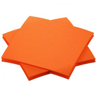 DUNI | Servilleta Dunisoft® 20 x 20 cm, Naranja