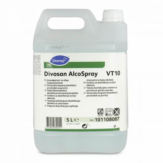 DIVOSAN |  Alcospray VT10, Desinfectante de uso general para superficies
