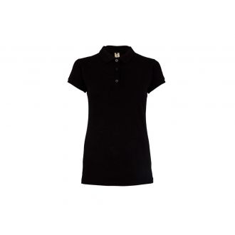 VELILLA | Polo manga corta mujer negro - Talla S