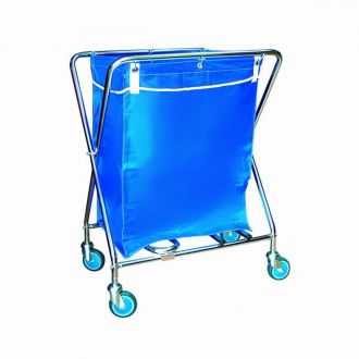 Carro de Limpieza Plegable Galindo con Bolsa Plastificada (135 L)