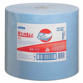 WYPALL® | Paños reutilizables de limpieza X70 Power Clean™, azul