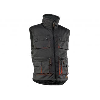 JUBA | Chaleco multibolsillos negro - Talla S