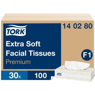 TORK® | Pañuelos Faciales Suaves Blancos F1