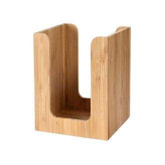 ECOECHO® | Servilletero modular de bambú - 13 x 13 cm