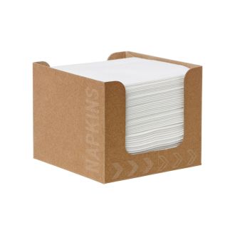 DUNI | Servilleta Bio Dunisoft® Marrón - 20 x 20 cm