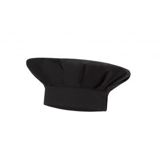 MONZA | Gorro fruncido para cocina negro