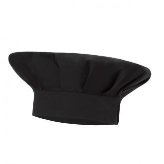 MONZA | Gorro fruncido para cocina negro